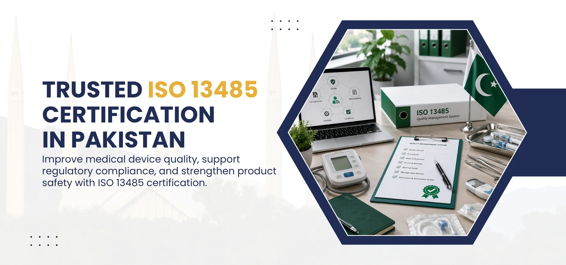 ISO 13485 Certification in Pakistan
