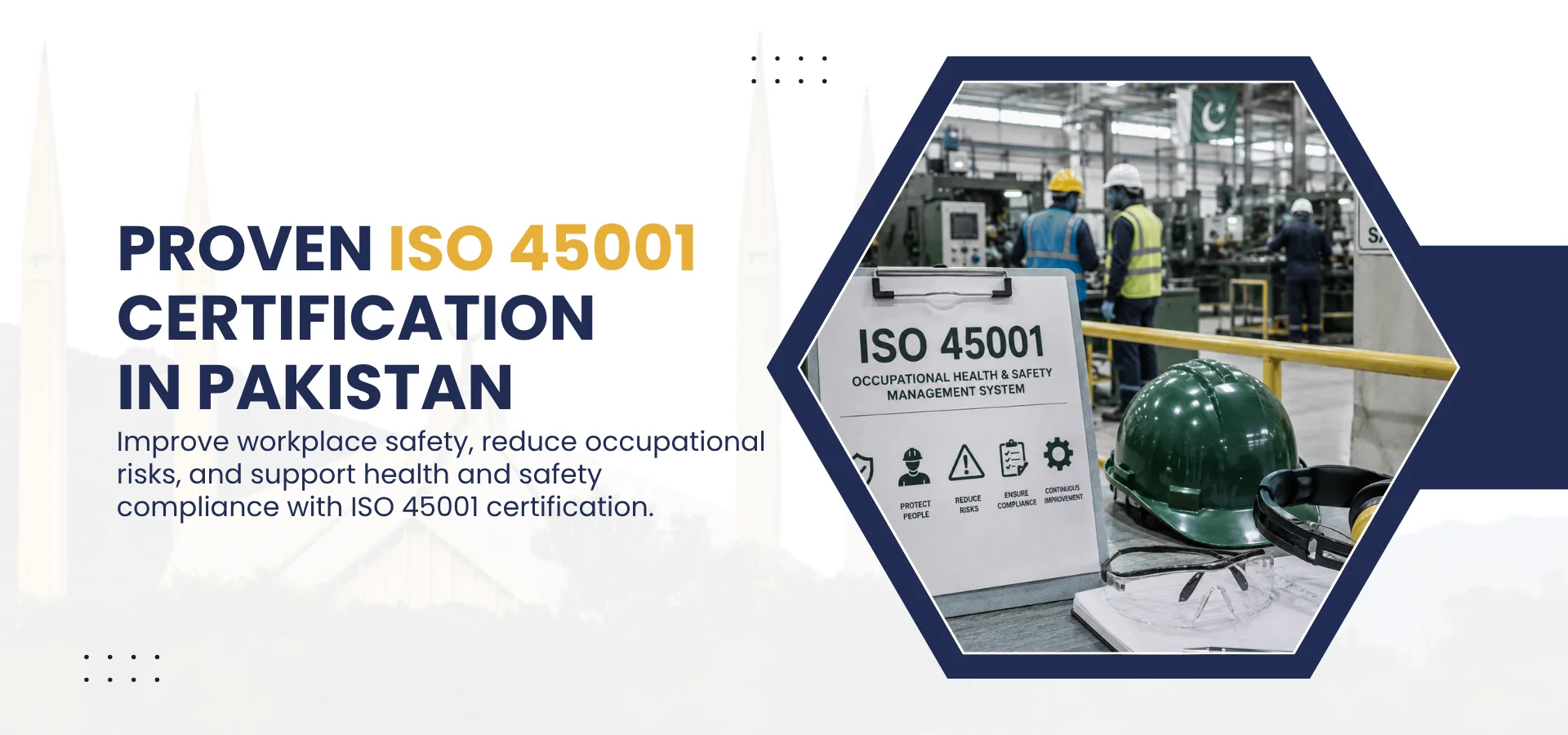 ISO 45001 Certification in Pakistan