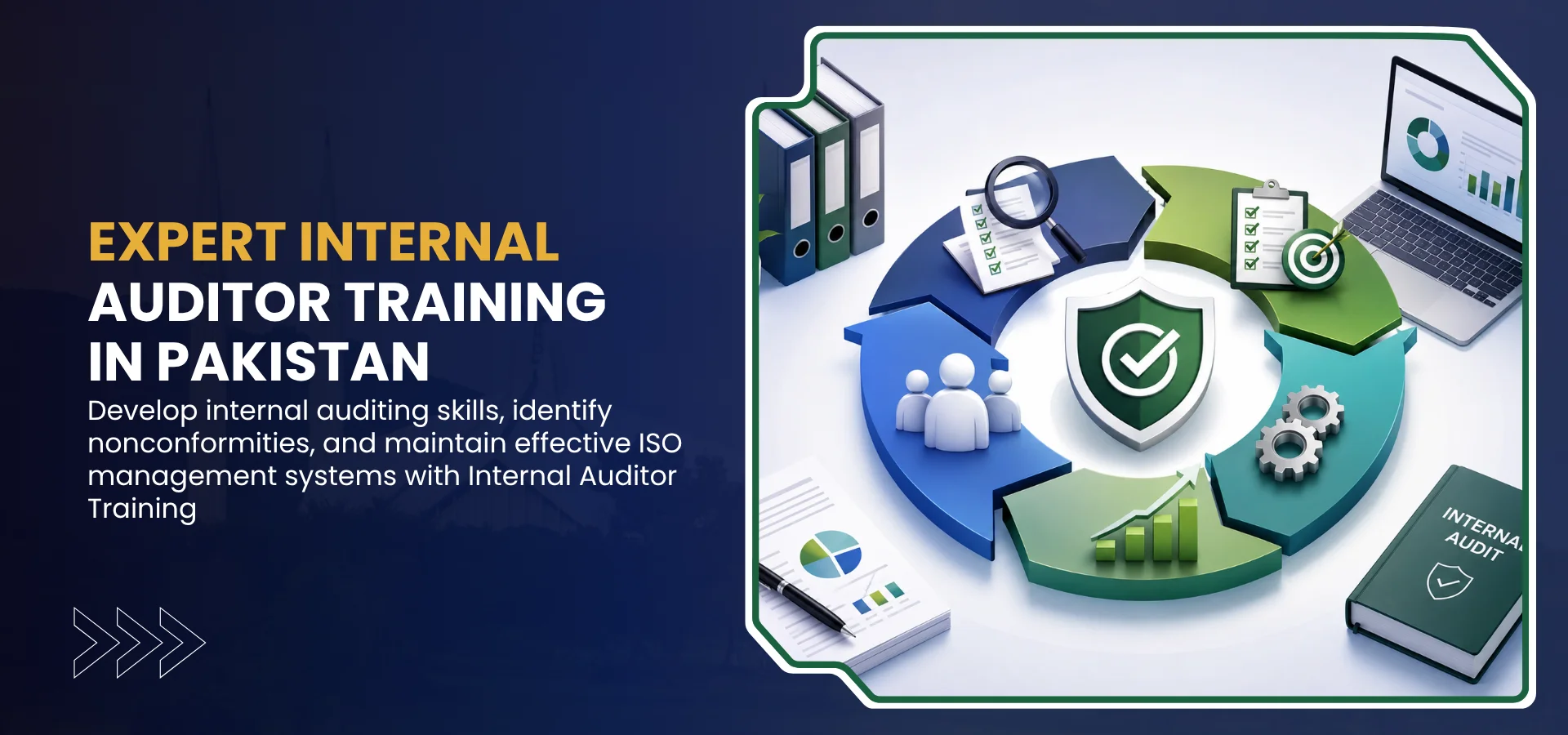 ISO Internal Auditor Training in Pakistan Internal Auditor Course Pakistan ISO Internal Auditor Course Internal Audit Training Pakistan ISO Auditor Training Pakistan ISO 9001 Internal Auditor Training ISO 14001 Internal Auditor Training ISO 45001 Internal Auditor Trainin