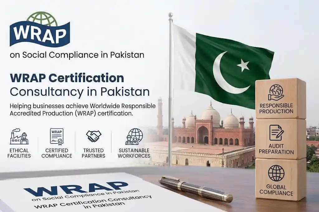 WRAP Certification Pakistan WRAP Audit Consultancy Pakistan Social Compliance Consultancy Pakistan Ethical Manufacturing Pakistan Apparel Compliance Pakistan