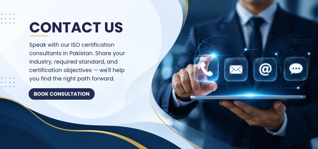 Global Management Consultancy (GMC) provides professional ISO certification consultancy in Pakistan, helping businesses understand certification requirements